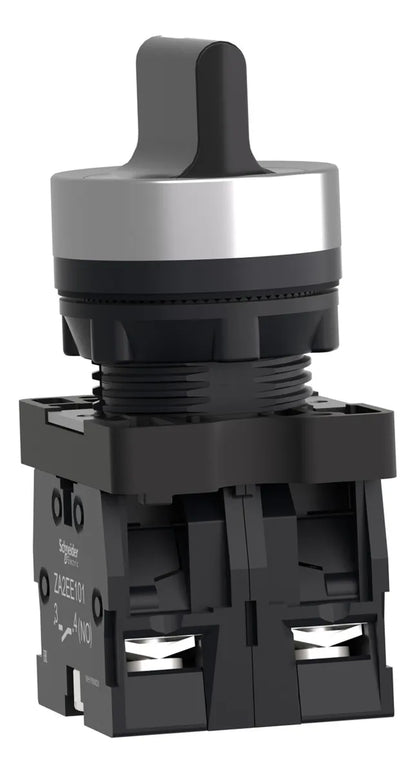 Comutador 22Mm Plástico Manopla Curta 3 Posições Retorno Centro 2Na XA2ED53 Schneider
